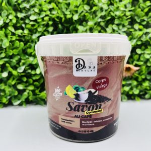 Savon gommant au café