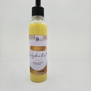 Le lait de corps hydratant illuminateur