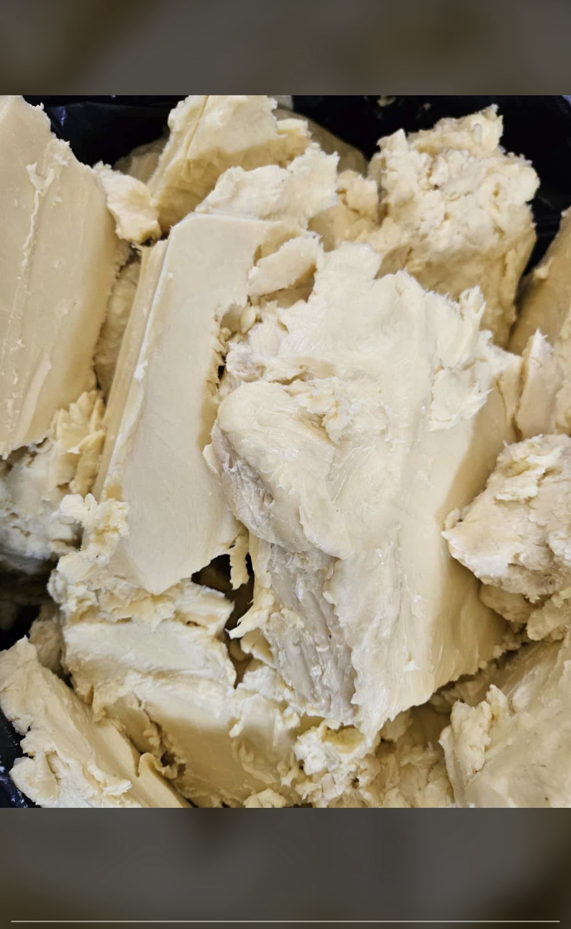 10 kg de beurre de karité en gros pur