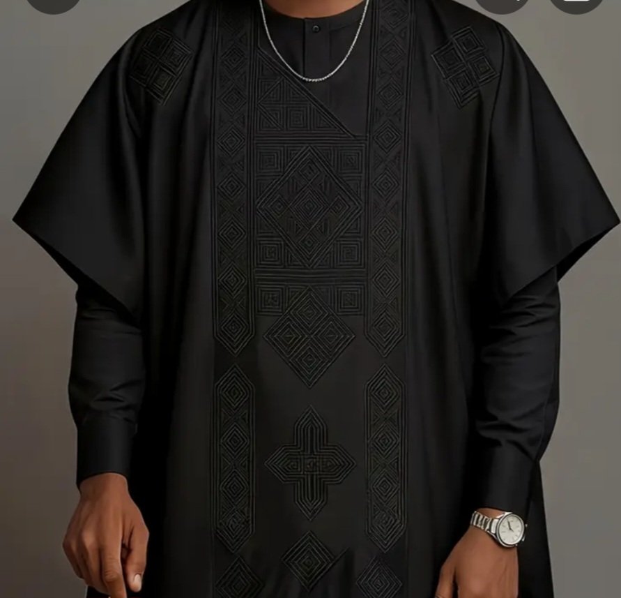Boubou africain 3 pièces