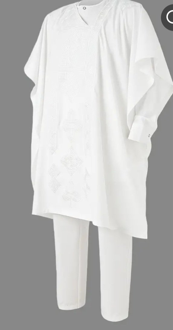 Boubou africain 3 pièces